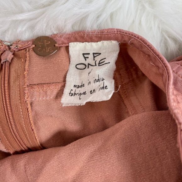 Free People FP One Tuxedo Mini Skirt Sz 4 - Picture 6 of 7